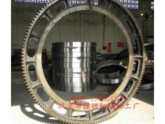 铸造加工3.2米球磨机铸钢大齿轮