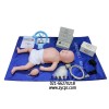 高级婴儿心肺复苏模拟人,人工呼吸模型