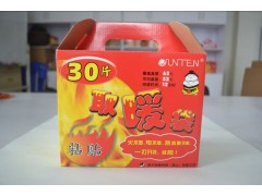供应 JUNTEN中文粘贴型礼盒装 取暖袋 粘贴型 30片