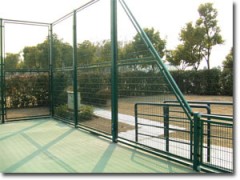 华耐体育场护栏网篮球场护栏网运动场防护网勾花网