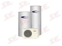 供应家用空气能热水器：150L白色彩钢