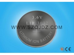 LIR3032扣式锂离子3.6V充电电池