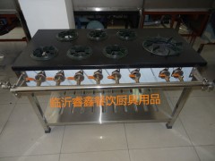 韩式七眼炉灶、六小一大焖平炉具、节能炉具