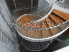 打造杭州钢结构楼梯，旋转楼梯