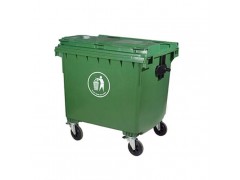 P-W102 1100L塑料垃圾桶，塑料垃圾桶厂家直销
