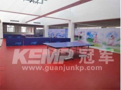 KEMP冠军乒乓球运动地板 塑胶地板 地胶