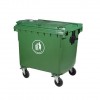1100L塑料垃圾桶采购麦穗垃圾桶，环卫塑料垃圾车