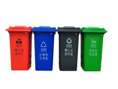 240L塑料垃圾桶哪里购买选择麦穗不会错，加厚塑料垃圾桶