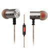 gk-ES纯铜锻造专业级发烧重低音音乐线控通话入耳式耳机耳塞