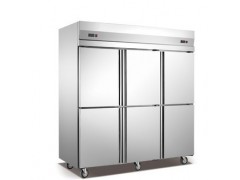304不锈钢四门冷柜，厨房四门冰箱，六门冷冻柜