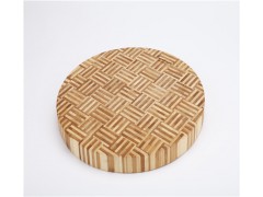 柏运达加厚抗菌一代圆形竹砧板切菜案板水果板刀板面板