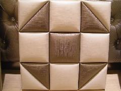 软包背景墙价格 长方形床头软包背景墙 中式床头软包背景墙