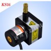 开思传感器、KS16系列脉冲输出信号拉线式位移传感器