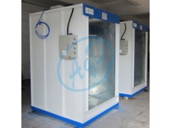 深圳安庆达专业制作:粉末回收室 静电喷粉柜 喷粉房
