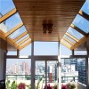 铝合金木质顶阳光房露台 隔热保温别墅断桥铝阳光房设计