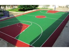 天津专业塑胶篮球场地施工公司；[网球场施工]运动地胶安装
