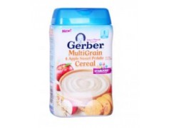 美国Gerber嘉宝 2段苹果番薯混合谷物米粉