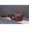 建水紫陶 纯手工茶壶 形似树根 古朴雅致 精品浮跟龙蛋壶
