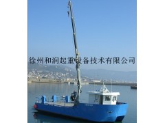 折臂式船用吊机 CSQ12ZB3船吊价格 港口吊机厂家