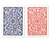 Copag1546窄牌小字红色和蓝色礼盒装塑料进口扑克牌