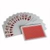 原装进口COPAG专业定制塑料扑克牌做工精美红色宽牌大字