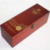 复古长城红酒酒盒,深圳木盒生产