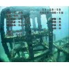 水下机器人厂家，观测人工鱼礁、网箱养殖高清水下视频效果