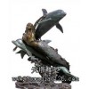 海豚喷水雕塑|海豚雕塑|天顺动物雕塑