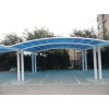 耐力板雨棚专用pc耐力板 蓝色透明pc板材 耐力板