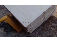 供应山东烨鲁展览展示用4CM木质地台板