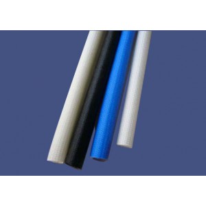 厂家直销耐高温矽质套管,1.2KV玻璃纤维管