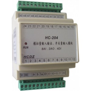 HC-204 模拟量输入输出模块