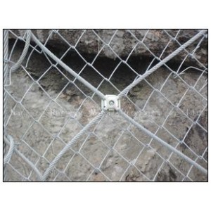 边坡防护网|活络网|菱形网|勾花网的安装|包塑菱形网