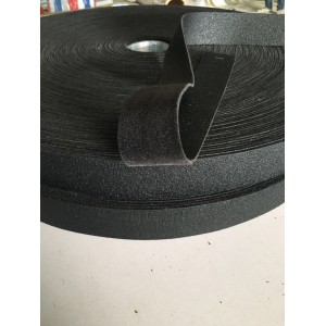 供应定型机黑绒包辊带，防滑糙面带