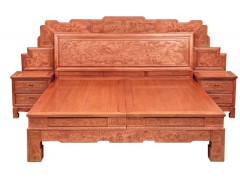 重庆誉福红木家具店 百子大床 买红木家具去哪家好怎么辨别红木家具