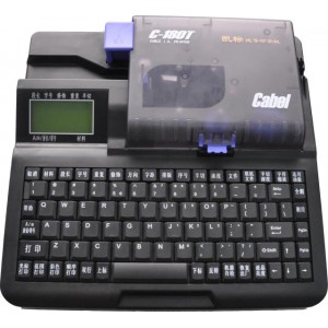 佳能凯标电脑版C-180T高速线号机 套管 号码管打字机