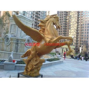 上海玻璃钢飞马雕塑厂家