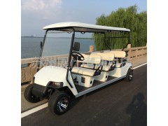 台州四轮电动高尔夫球车 6座休闲代步车 景区游览观光车