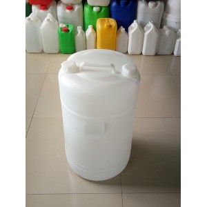 白色60千克塑料桶60公斤塑料桶