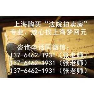 上海市中级人民法院司法拍卖房子,上海拍卖房子网