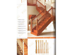 品家 上海楼梯 实木楼梯 榉木楼梯立柱款式 楼梯围栏1号柱
