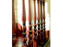 实木楼梯立柱踏板颜色做旧 增加颜色工艺层次感楼梯色 榉木别墅楼梯简约装饰