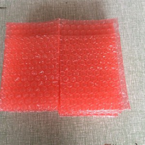 红色防静电气泡袋 工业用品包装气泡袋 苏州工厂直销
