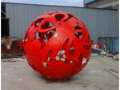镂空球不锈钢雕塑 城市景观不锈钢雕塑 不锈钢雕塑厂家
