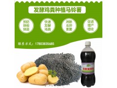 种植马铃薯的鸡粪有机肥快速发酵剂怎么联系图1