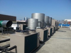 台山市赤溪空气能热水器批发销售，工业高温空气能热泵安装图1