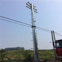 实力商家【华忠】电力输电杆 电力钢杆 品质保证 价格合理