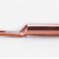 紫铜电缆接线鼻25平方堵油接线端子DT-25国标铜鼻子铜线耳