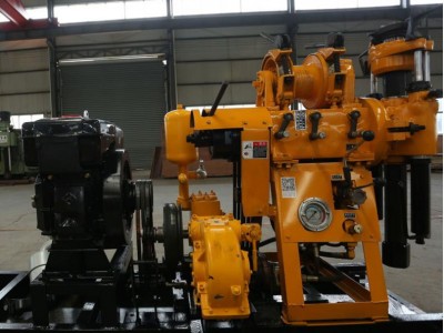 三轮车式岩心钻机 200米水井钻机 工程地质钻机