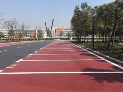 衢州常山县彩色透水混凝土地坪材料厂家压模地坪模具图1